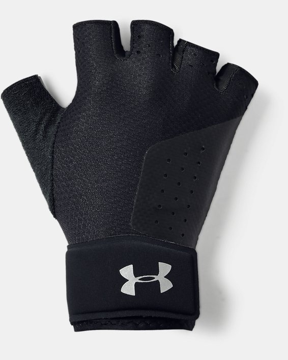 Women's UA Medium Training Gloves in Black image number 0